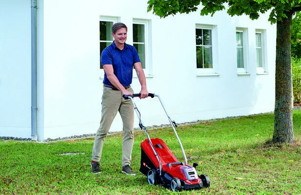 Einhell Ge-Cm 18/33 Li (1x4 0ah) Walk Behind Lawn.