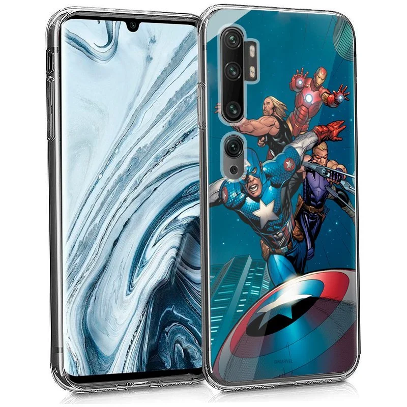 Capa Cool Para Xiaomi Mi Note 10/ 10 Pro Marvel