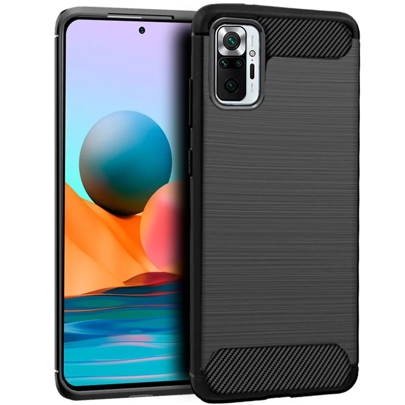 Capa Cool Para Xiaomi Redmi Note 10 Pro Carbono