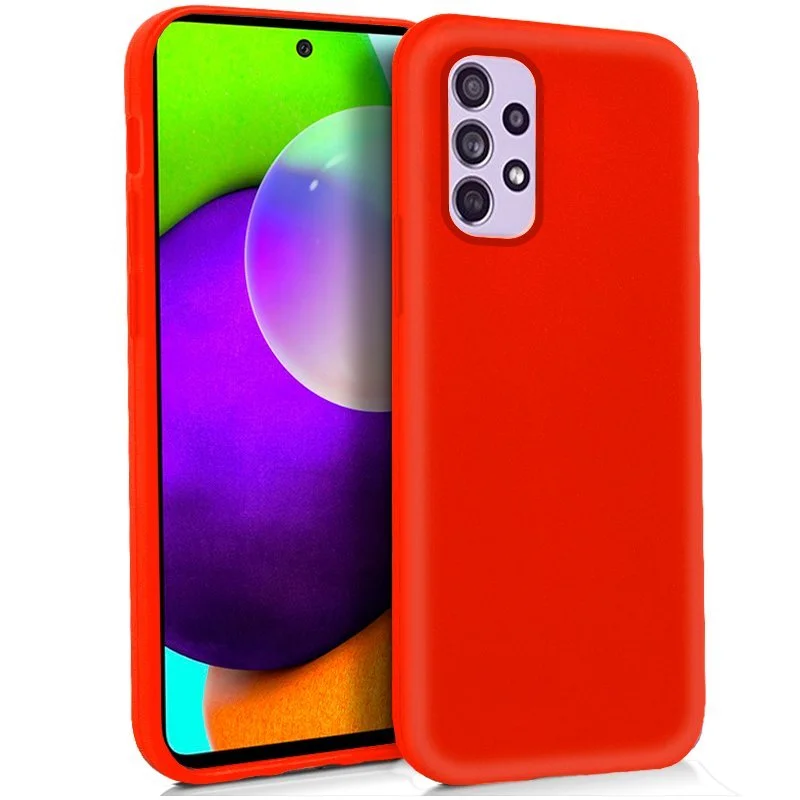 Capa Silicone Samsung Galaxy A52 / A52 5g Vermelho