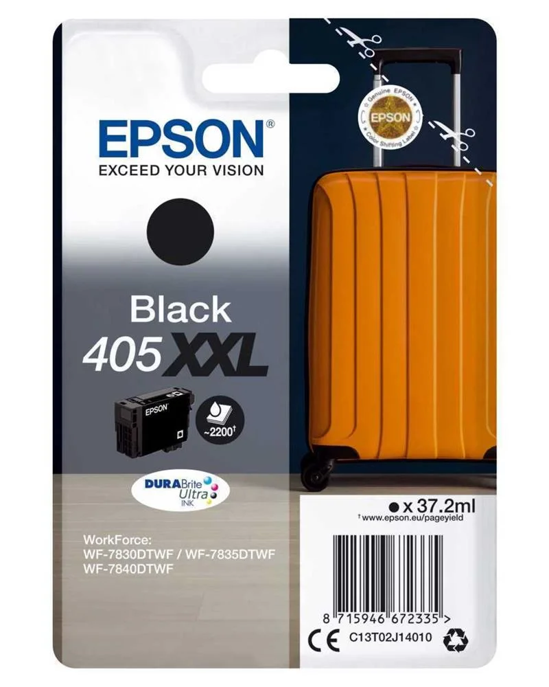 EPSON 405XXL, RENDIMENTO EXTREMAMENTE (SUPER) ALT.
