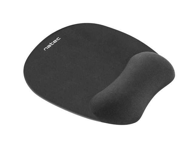 Alfombrilla Natec Chipmunk 230x200 Mm Raton Con Reposamu??ecas Negra