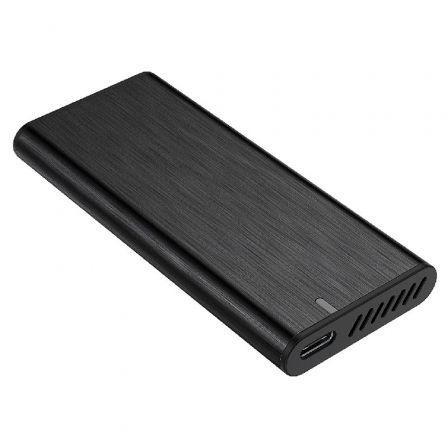 Caja Externa para Disco SSD M.2 Nvme Aisens Asm2-008b/ Usb 3.1 Gen2/ Sin Tornillos