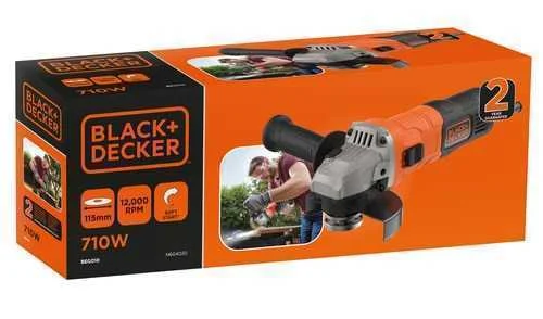 Mini Rebarbadora 710w 115mm Black&decker