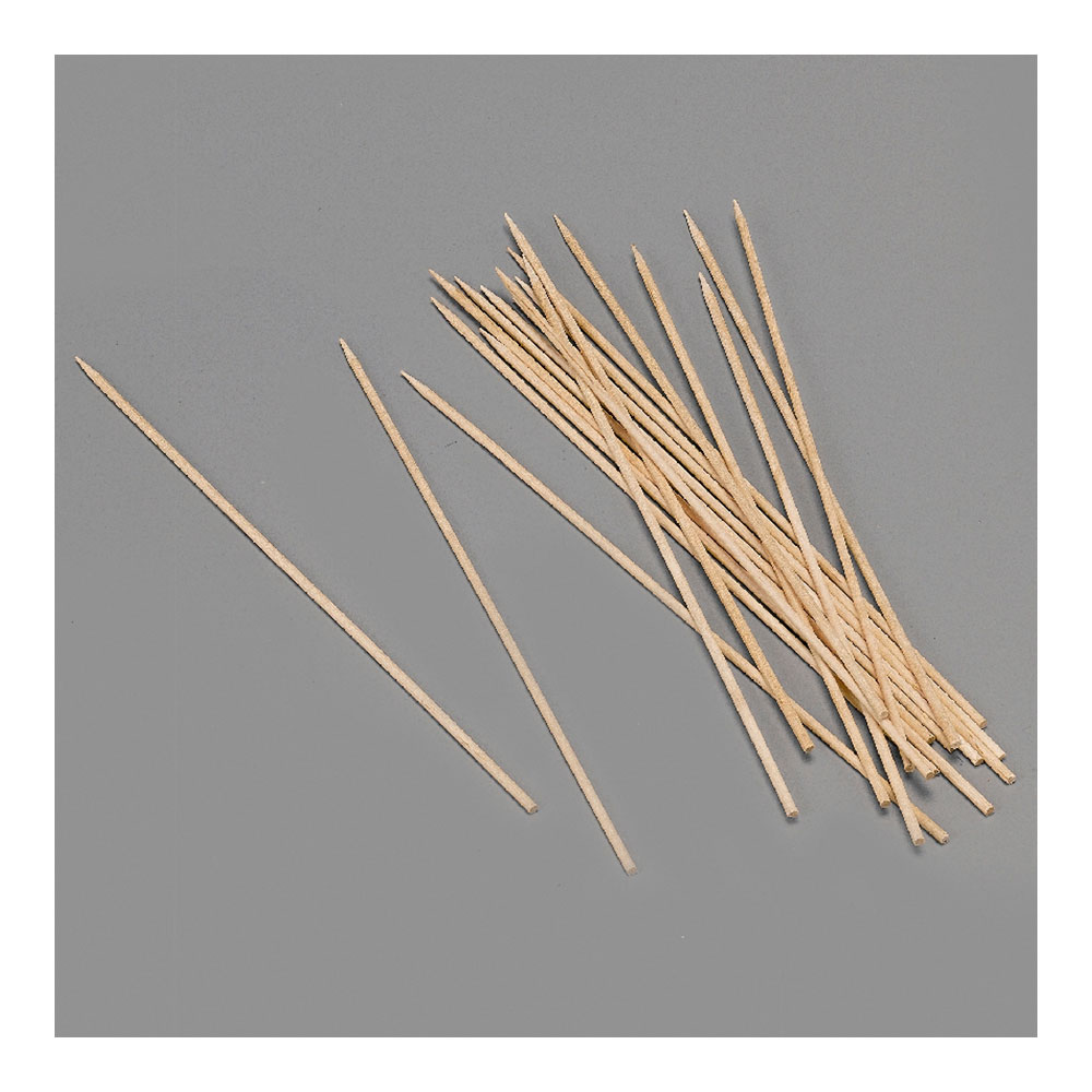 Pack 100 Espetos de Madeira Para Espetadas 200x2mm