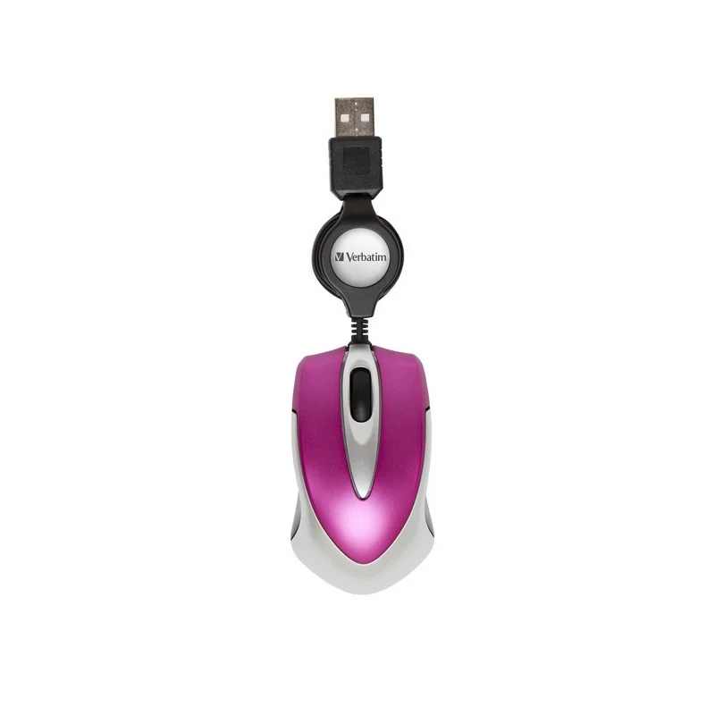 Verbatim Mouse Go Mini Travel Retratil Notebook U.