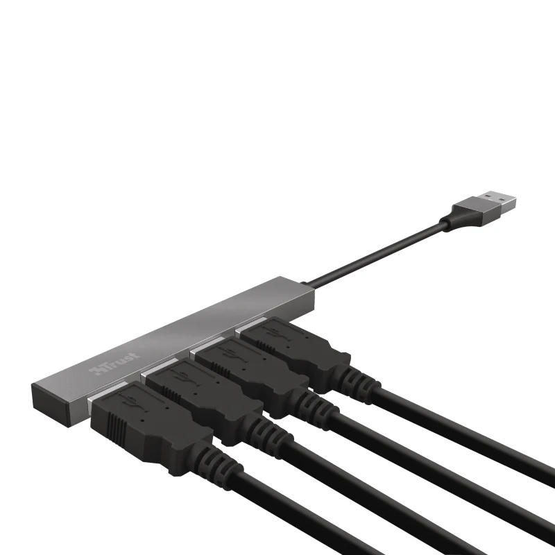 Trust Halyx Usb 2.0 480 Mbit/S Aluminio