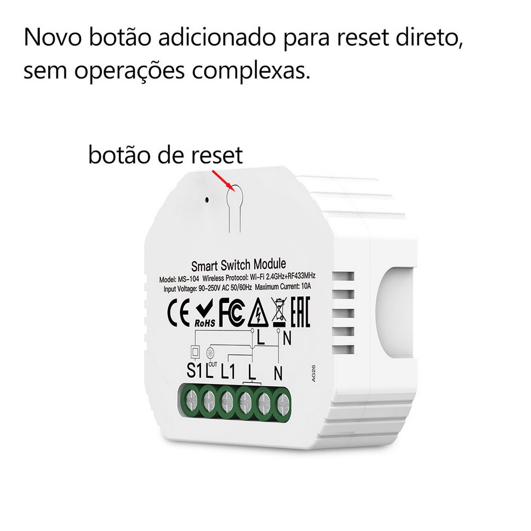 Módulo Iluminación Wifi Rf 433 - Moes