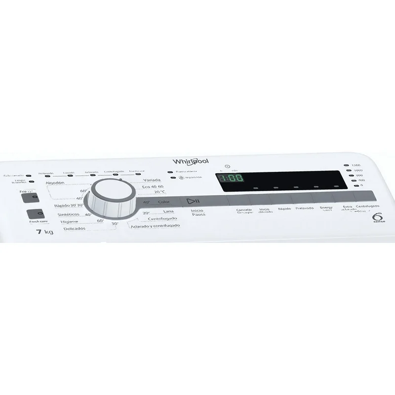 M&aacute;quina de lavar Whirlpool TDLR7220SS  Branco 7kg