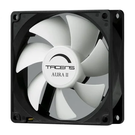 TACENS AURA II 9CM, VENTOINHA, 9 CM, 12 DB, PRETO.