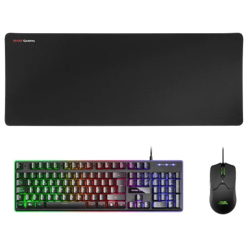 Teclado e Rato Para V&iacute;deojogos Mars Gaming Mcpx