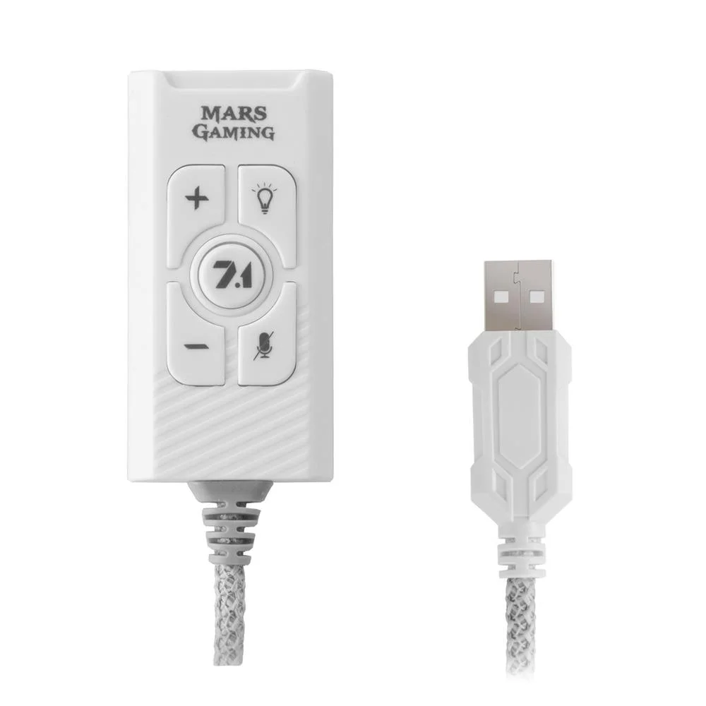 Mars Gaming Msc2w Tarjeta de Sonido Externa 7.1 U.