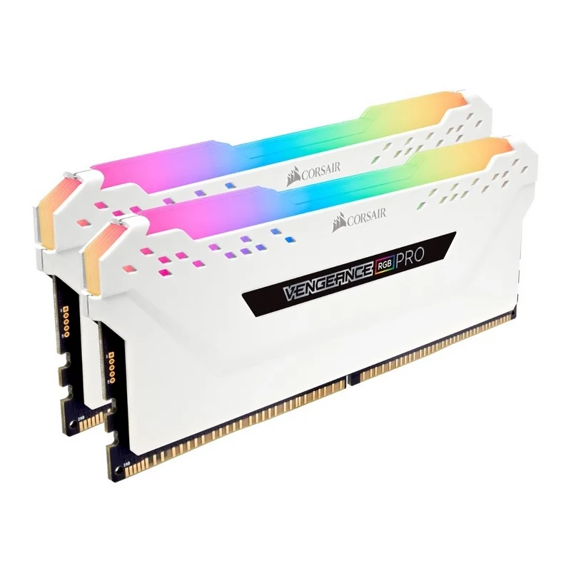 Memória RAM Vengeance RGB Pro 32gb 2x16gb Ddr4-3200mhz Cl16 Branco - Corsair