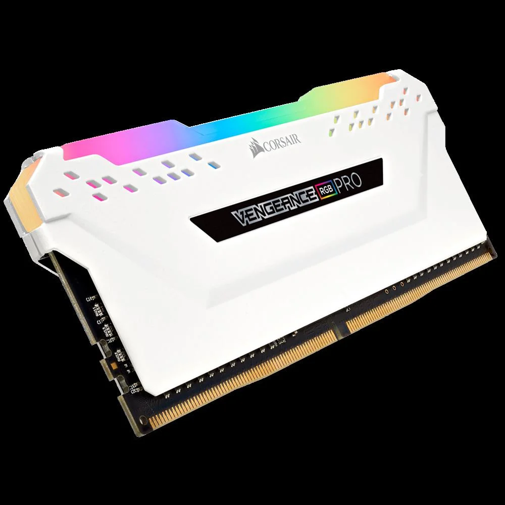 Memória RAM Vengeance RGB Pro 32gb 2x16gb Ddr4-3200mhz Cl16 Branco - Corsair