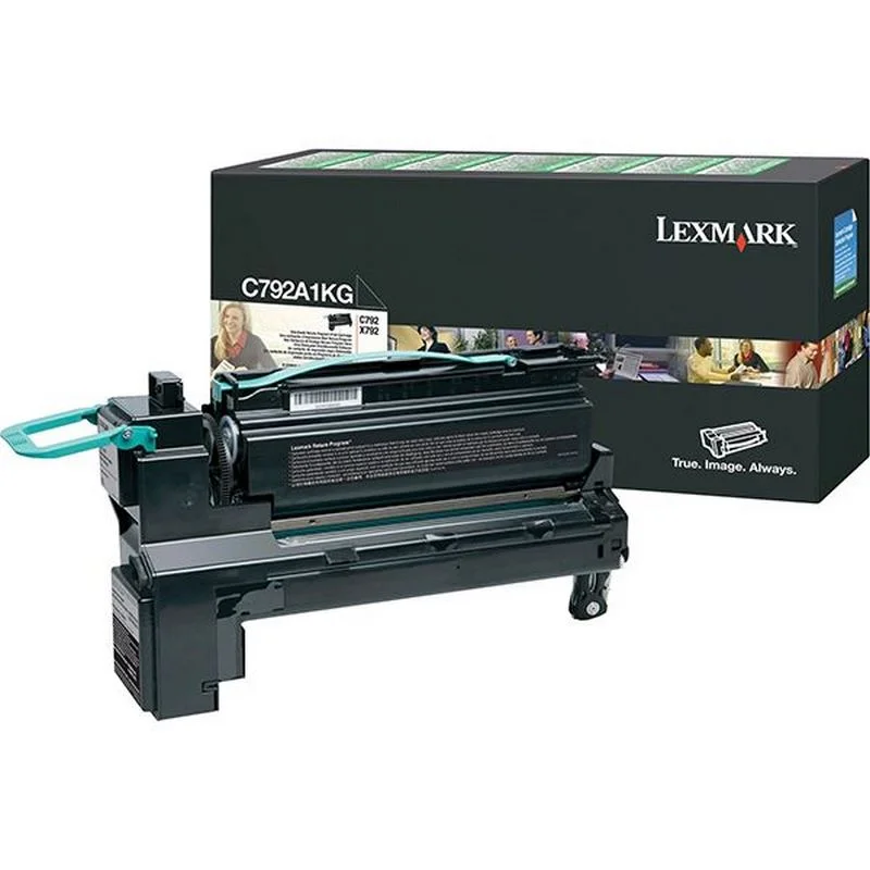 Lexmark Toner Preto C792/X792 C/Retorno 6k - C792.