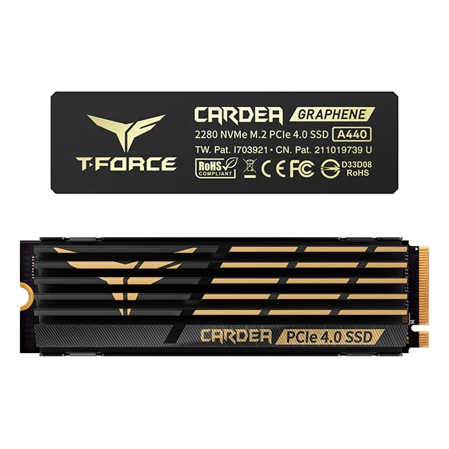SSD M.2 PCIe NVMe Team Group 2TB CARDEA A440 Gami.