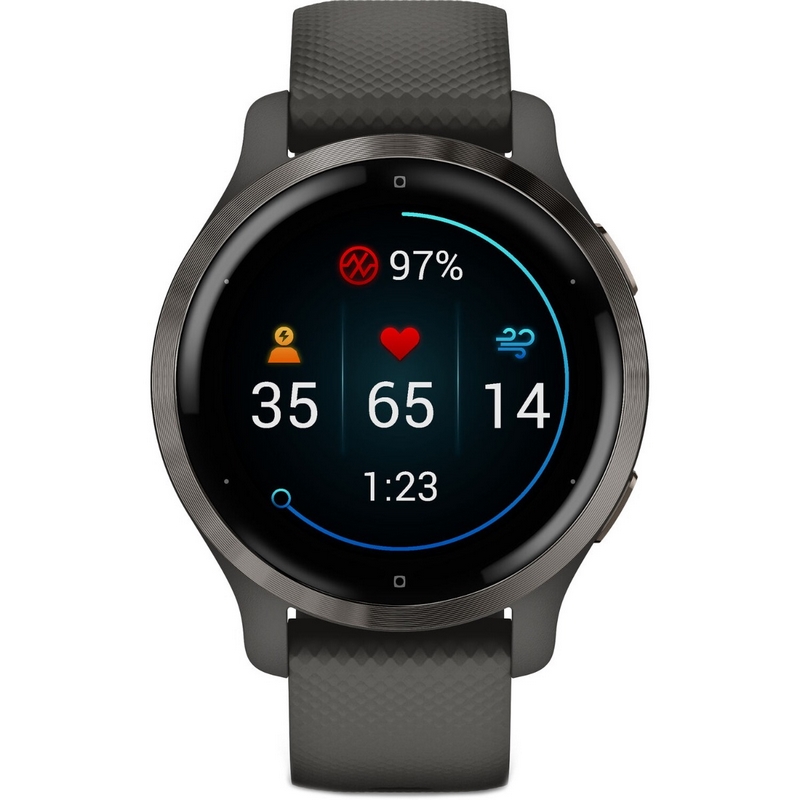 Smartwatch Venu 2s Black/Grey - Garmin