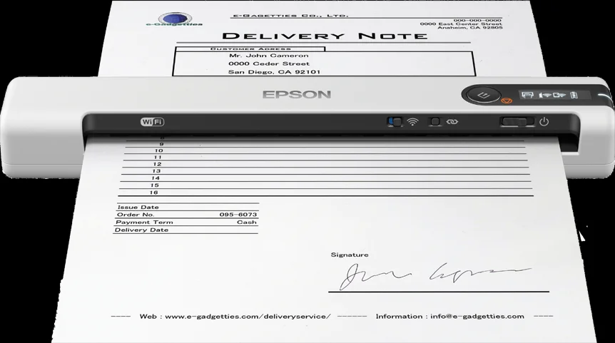 Epson Scanner Workforce Ds-80w Branco