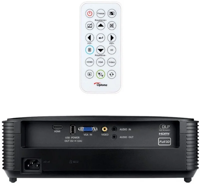 Vídeo Projetor S336 Svga 800x600 Preto - Optoma