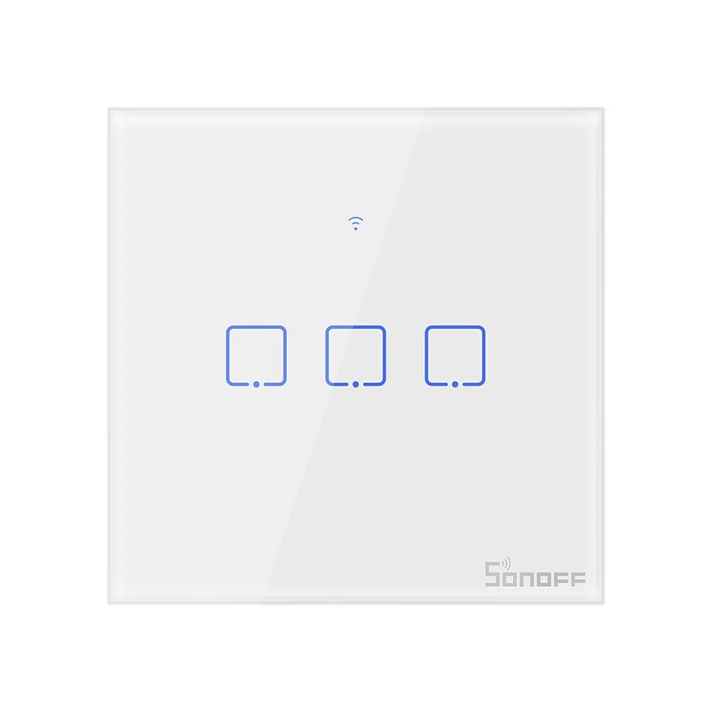 Smart Switch Wifi Sonoff T0 Eu Tx (3 Kanály)