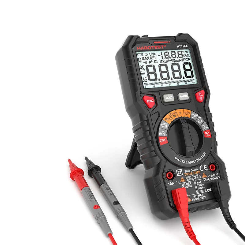 Multímetro Digital com Lanterna Habotest Ht118a, T