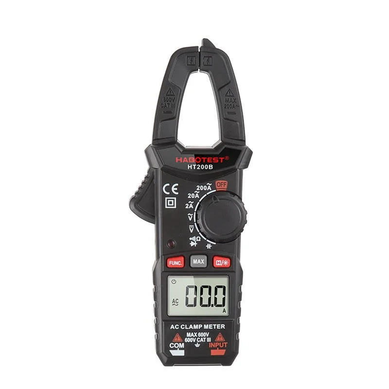 Pinça Amperimétrica Digital Habotest Ht200b