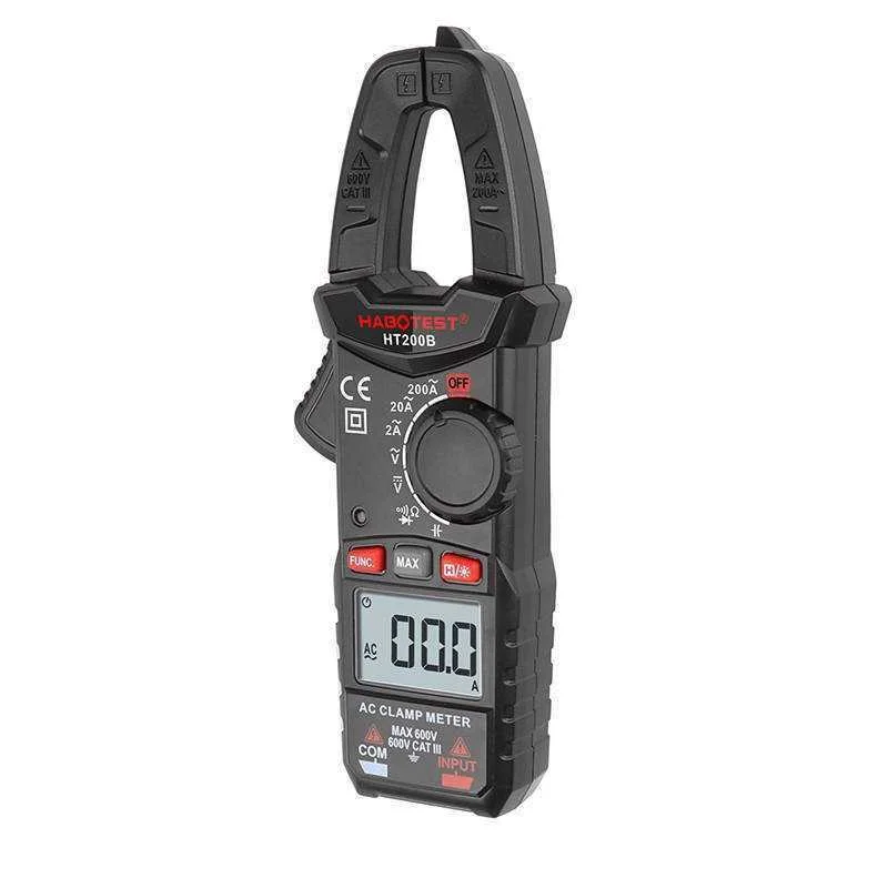 Pinça Amperimétrica Digital Habotest Ht200b