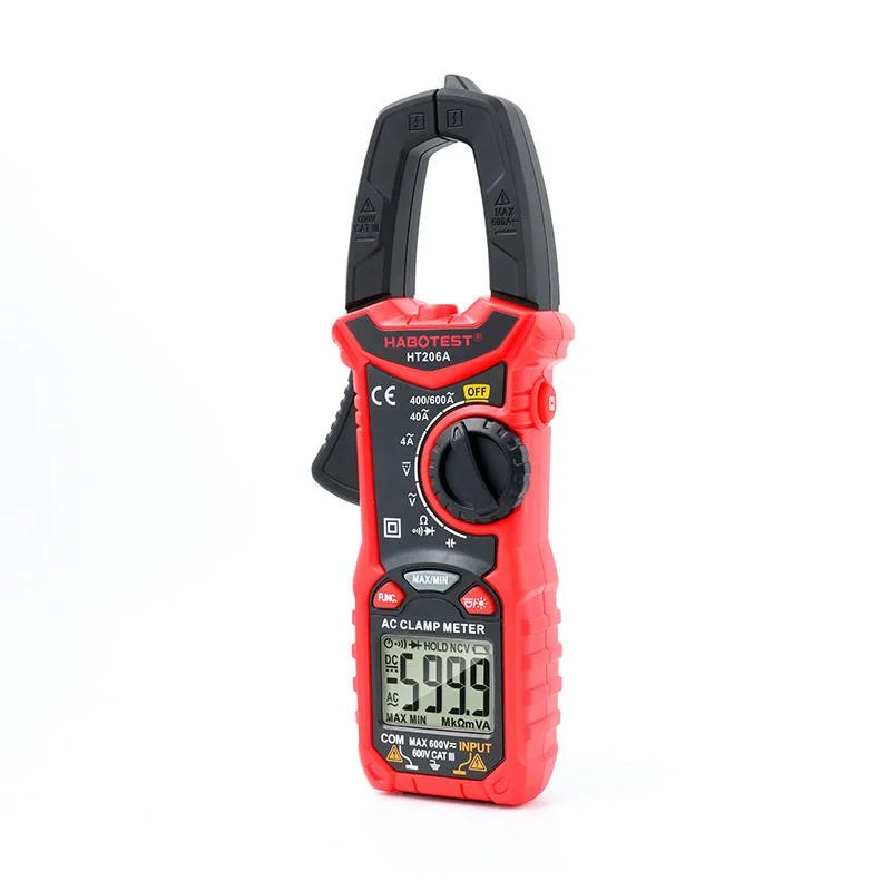 Pinça Amperimétrica Digital Habotest Ht206a