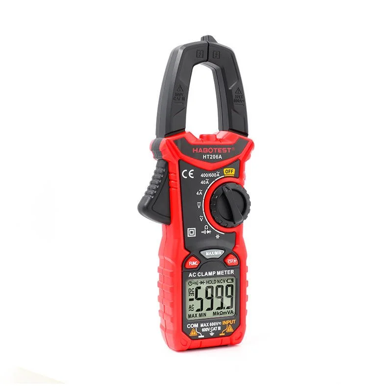 Pinça Amperimétrica Digital Habotest Ht206a