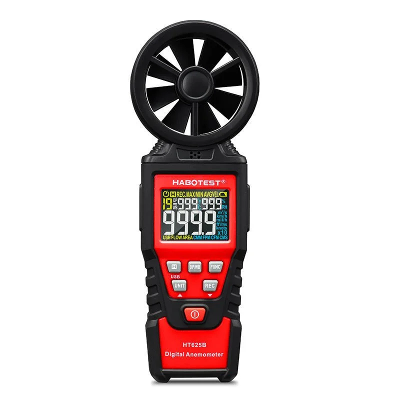 Anemómetro Digital Habotest Ht625b, Usb