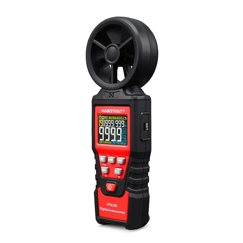 Anemómetro Digital Habotest Ht625b, Usb
