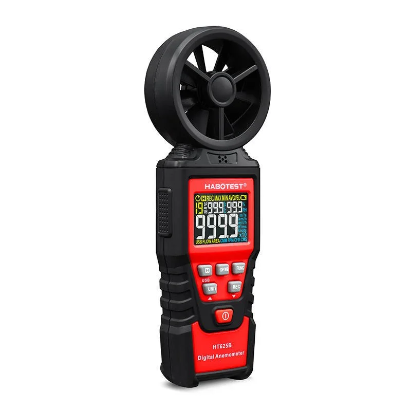 Anemómetro Digital Habotest Ht625b, Usb