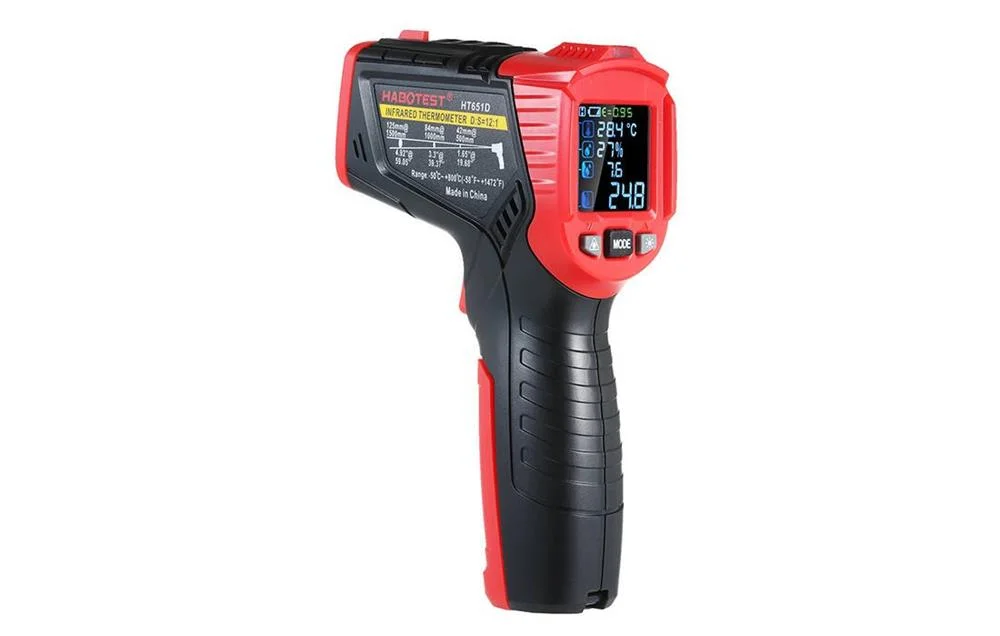 Digitální Laserový Pyrometr Habotest Ht651d, Meric Vlhkosti