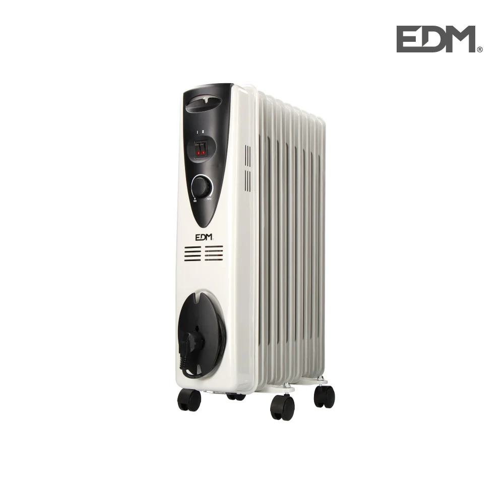 Aquecedor A Óleo 2000w Edm - Branco