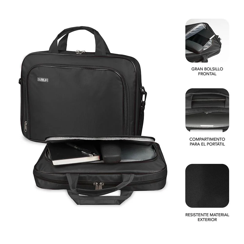 Subblim Maletín Ordenador Oxford Laptop Bag 13,3".