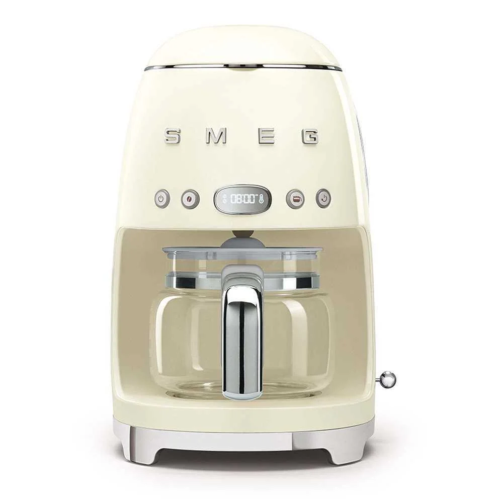 Cafetera de Goteo Smeg Dcf02creu 1050 W Retro 10 .