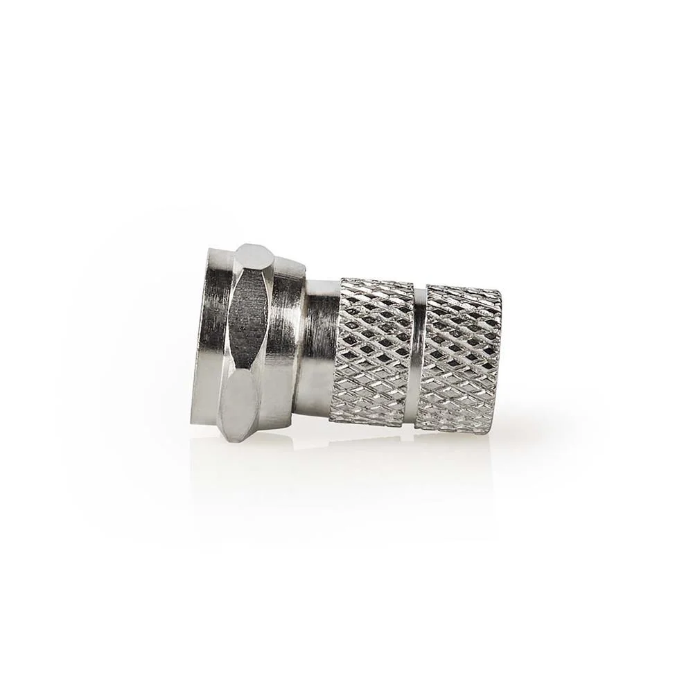 Ficha F Macho - Para Cabos De 7.00 Mm 5 Un.