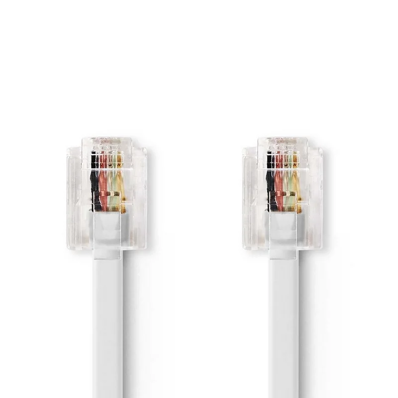 Cabo Telefone Rj11 (6p4c) Femea Para.