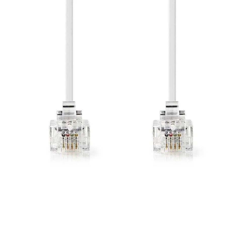 Cabo Telefone Rj11 (6p4c) Femea Para.
