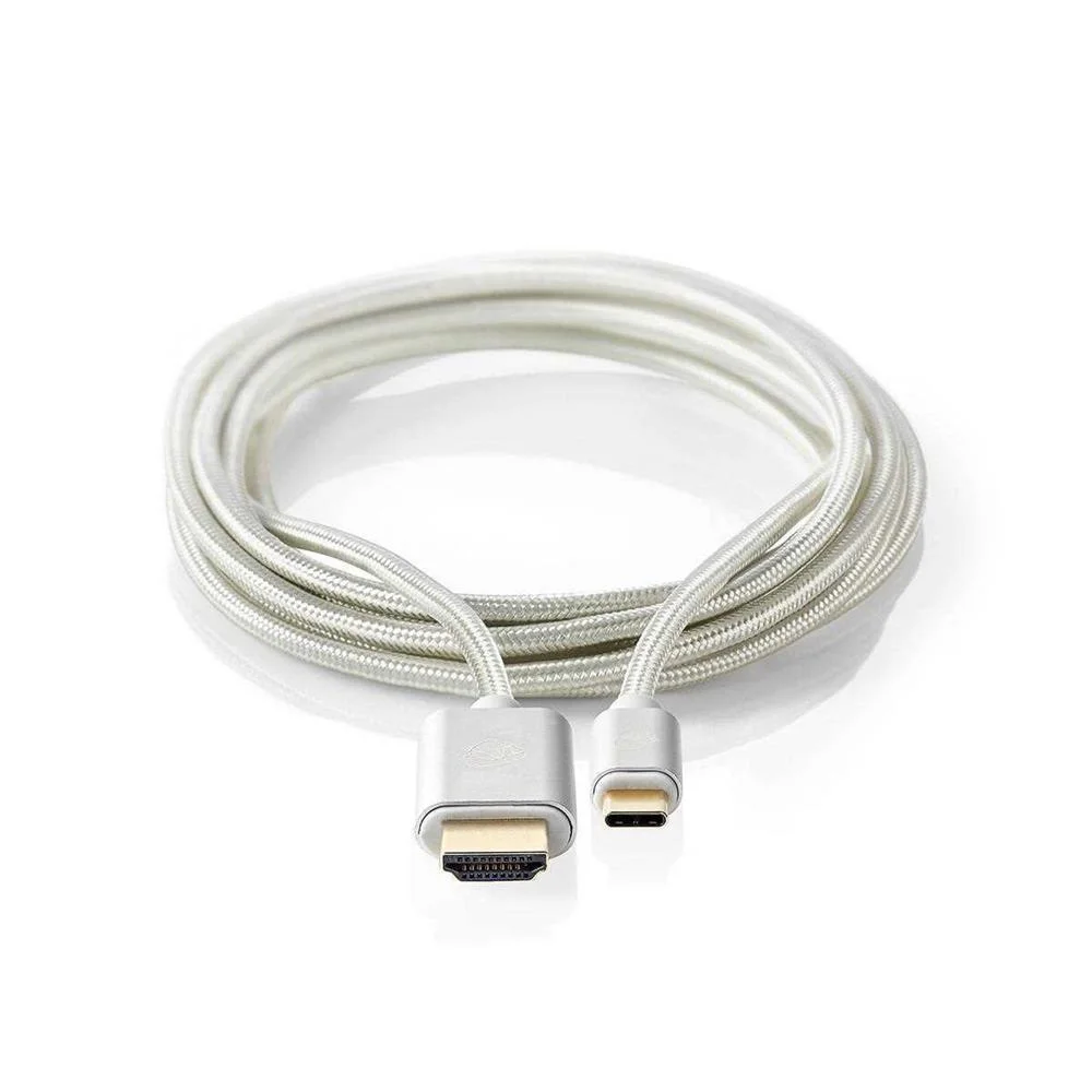Cable Usb-C | Usb-C Macho - Hdmi Macho | 2,0 M.