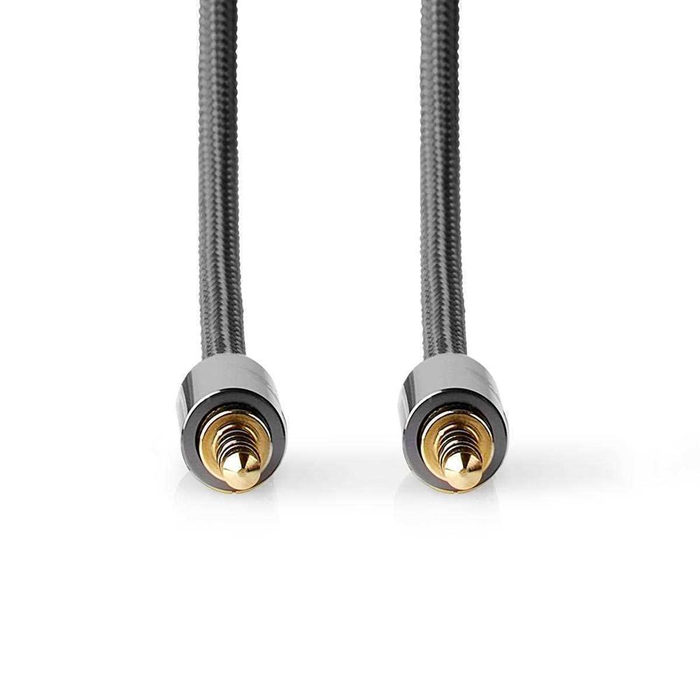 Cabo de Áudio Stereo 3.5 Mm Macho - 3.5 Mm Mac.