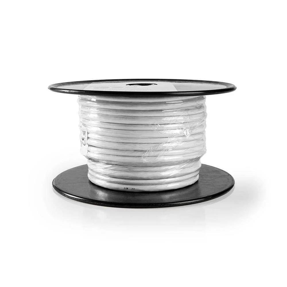 Bobine Cabo Duplo Coaxial Rg58 / Cat6 10m - Nedis