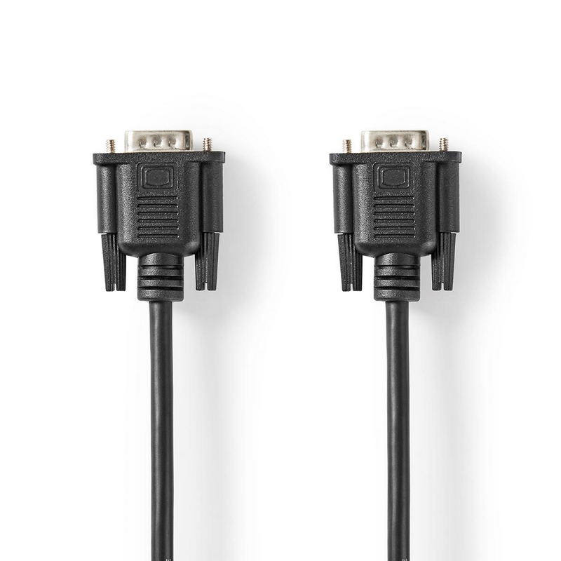 Cable Vga | Vga Macho | Vga Macho | Niquelado | Resolución Máxima: 1024x768 | 3.00 M | Redondo | Abs