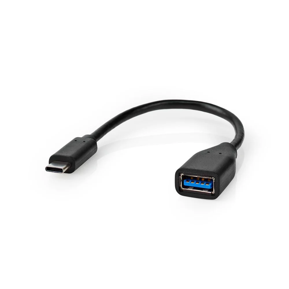 Adaptador de Cabo Usb-C Macho P/ Usb-A Femea
