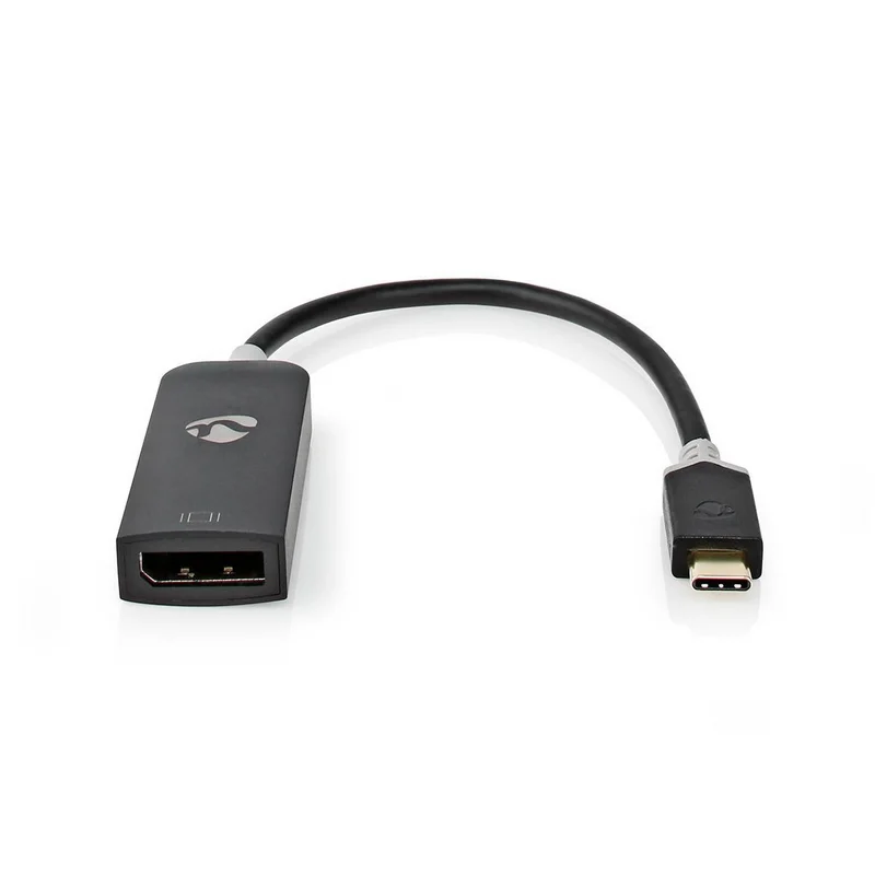 Adaptador Usb-C | Usb 3.2 Gen 1 | Usb-C Macho | Displayport Hembra | 8k@30hz | 0.20 M | Redondo | 