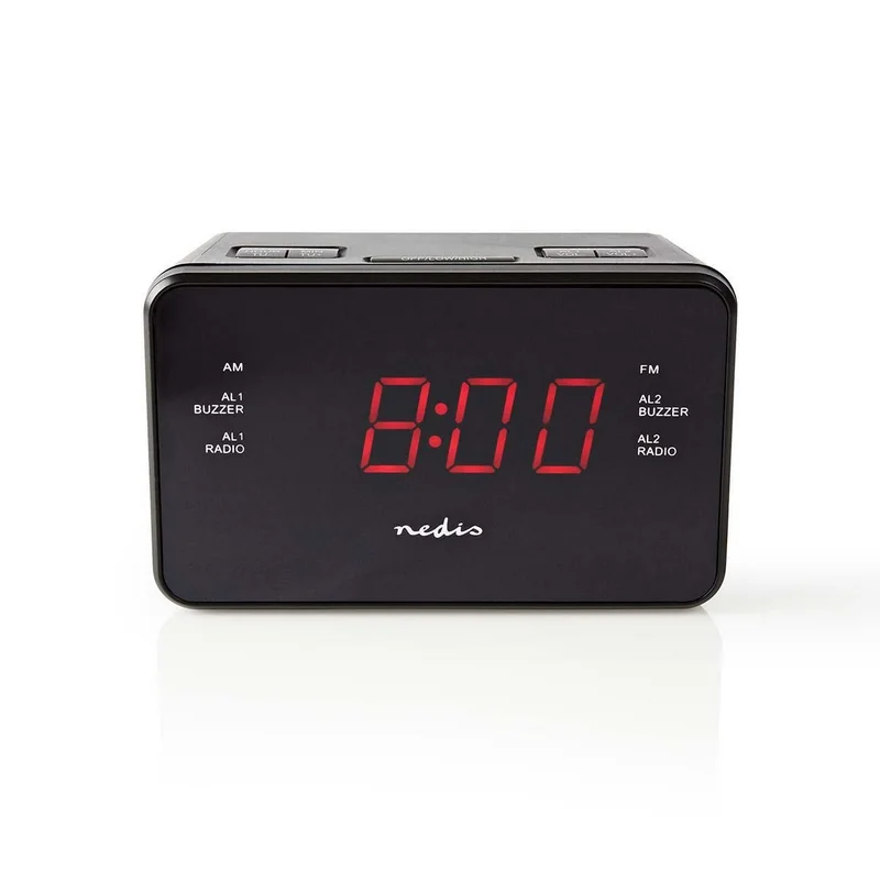 Despertador de Rádio Digital Ecrã LED de 0.9 "