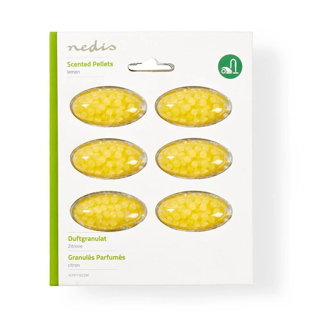 Pérolas Perfumadas Para Aspirador Limão 6 Peç.