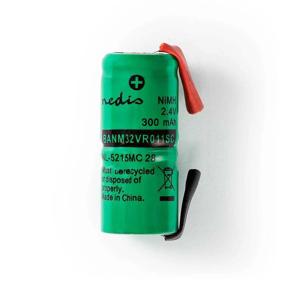 Bateria De Hidreto De Metal Níquel 2.4 V 300 .