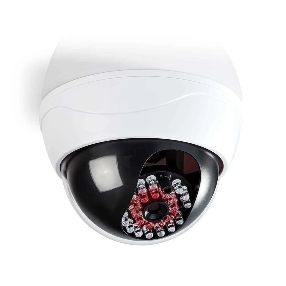 Cámara de Seguridad Simulada | Domo | Ip44 | Blan.