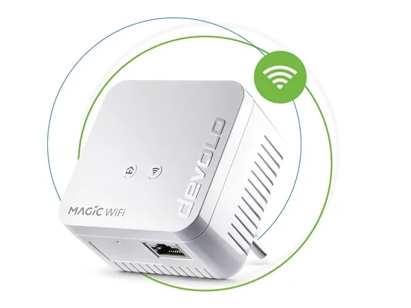 Devolo Magic 1 Wifi Mini, Adap Adicion, Velocid. Plc Até 1200mbps, Wi-Fi Mesh C/1 Porta Lan - Pt8559